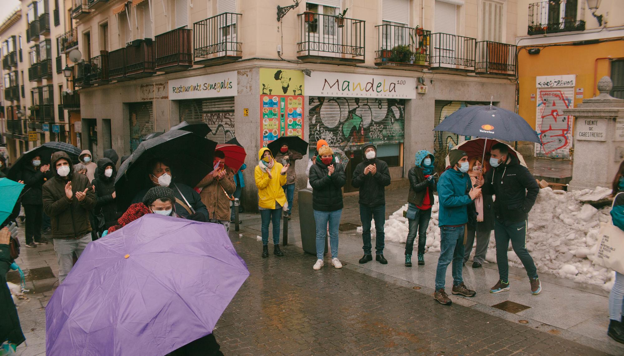 Vecinos lavapiés desahucio eva
